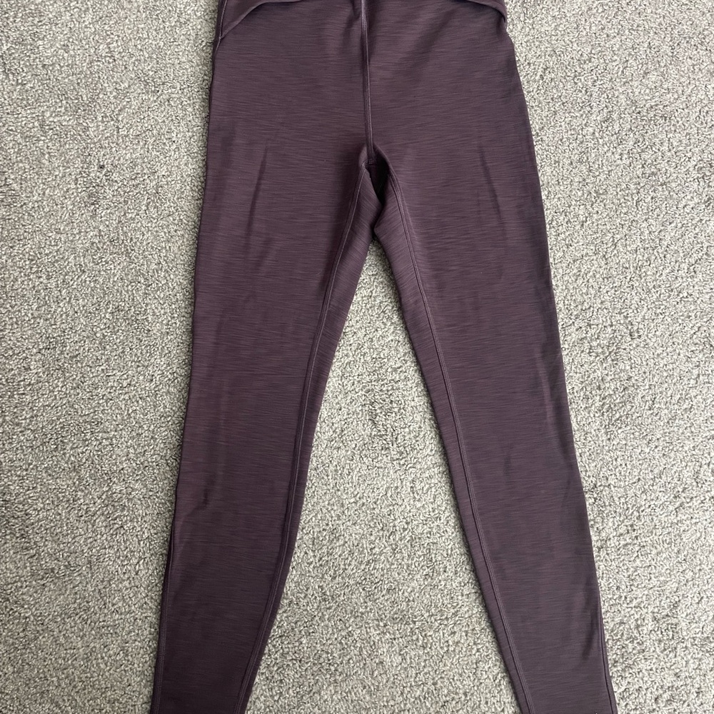Lululemon Hi-Rise Stretch Leggings - Plum